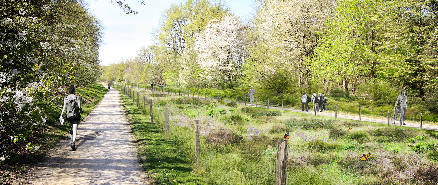En 2020, l’ensemble du parcours sera accessible en toute sécurité (ici la Tranchée couverte à Villecresnes)