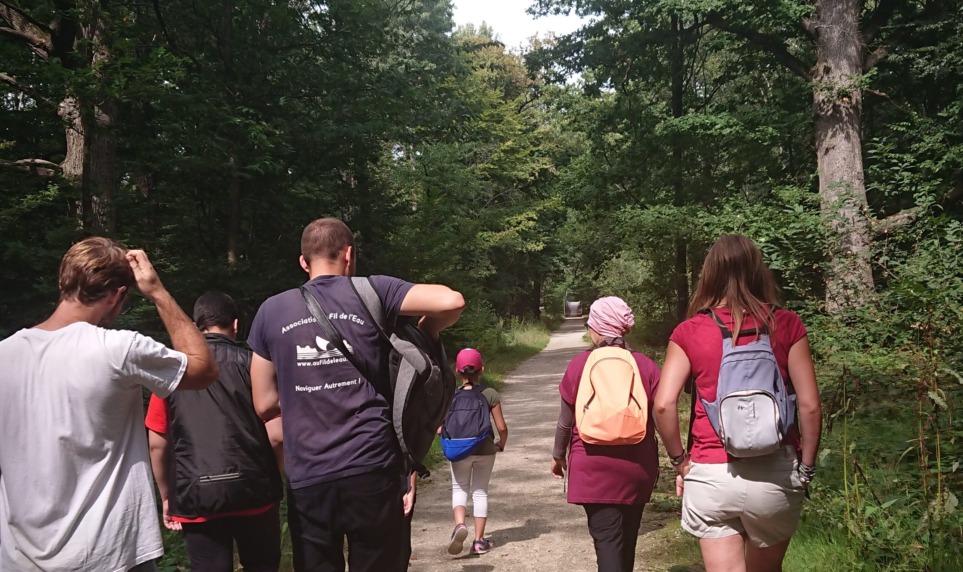 Jeu de piste en forêt