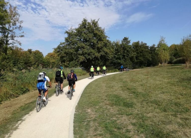 Découverte à vélo de la Tégéval et du Chemin des Roses