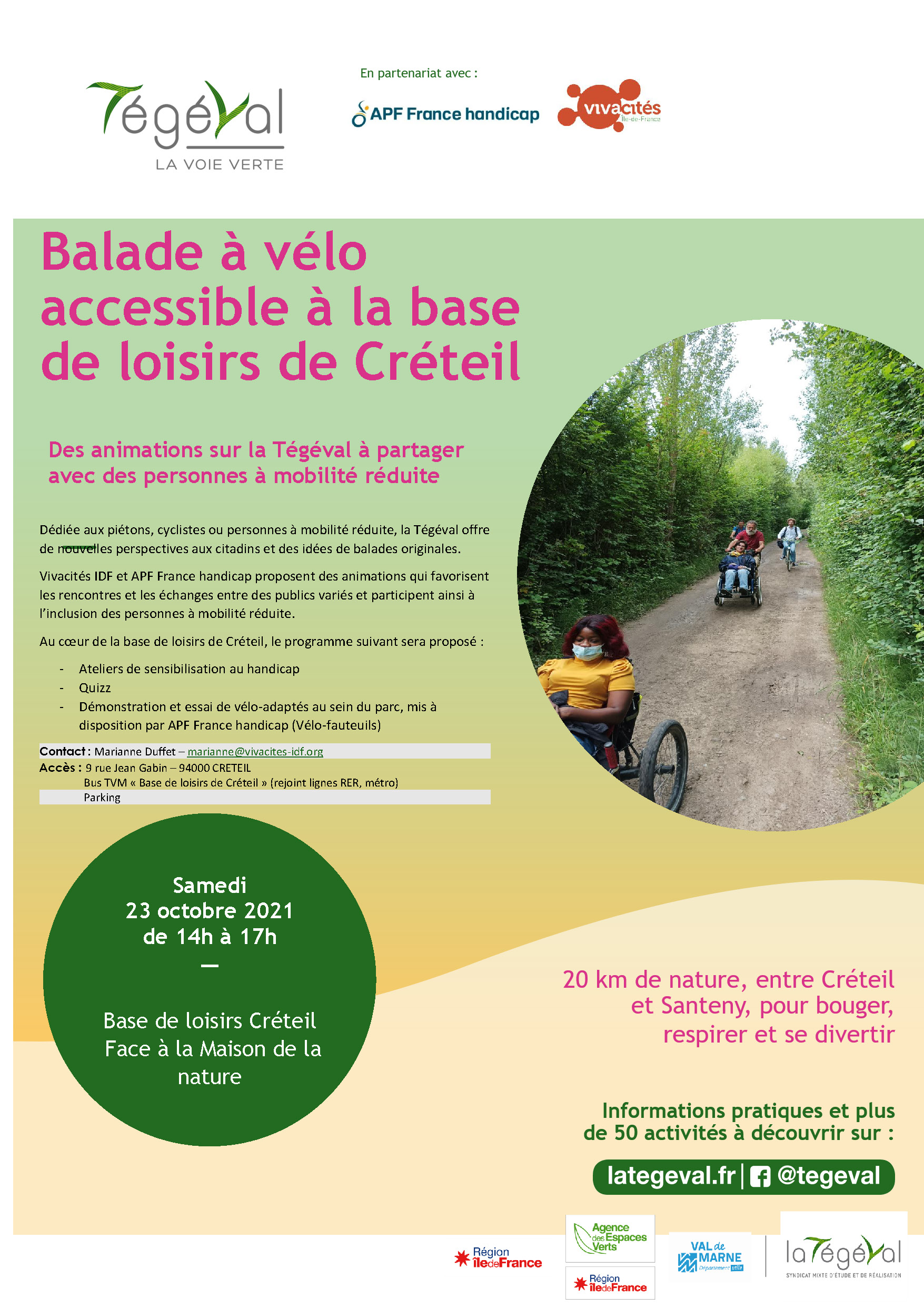 Atelier « mobilité, handicap et vélo »