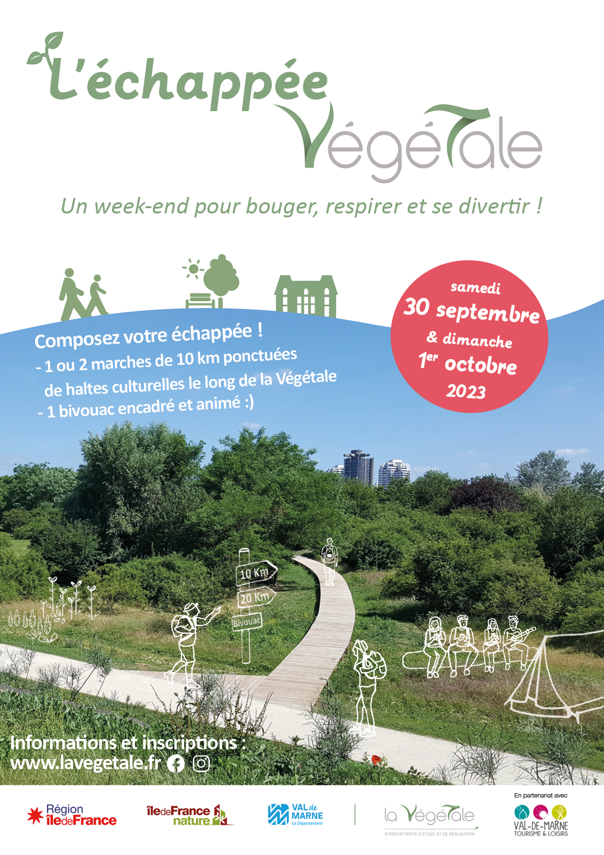 L’Échappée Végétale, une grande marche culturelle sur la Voie verte les 30 septembre et 1er octobre