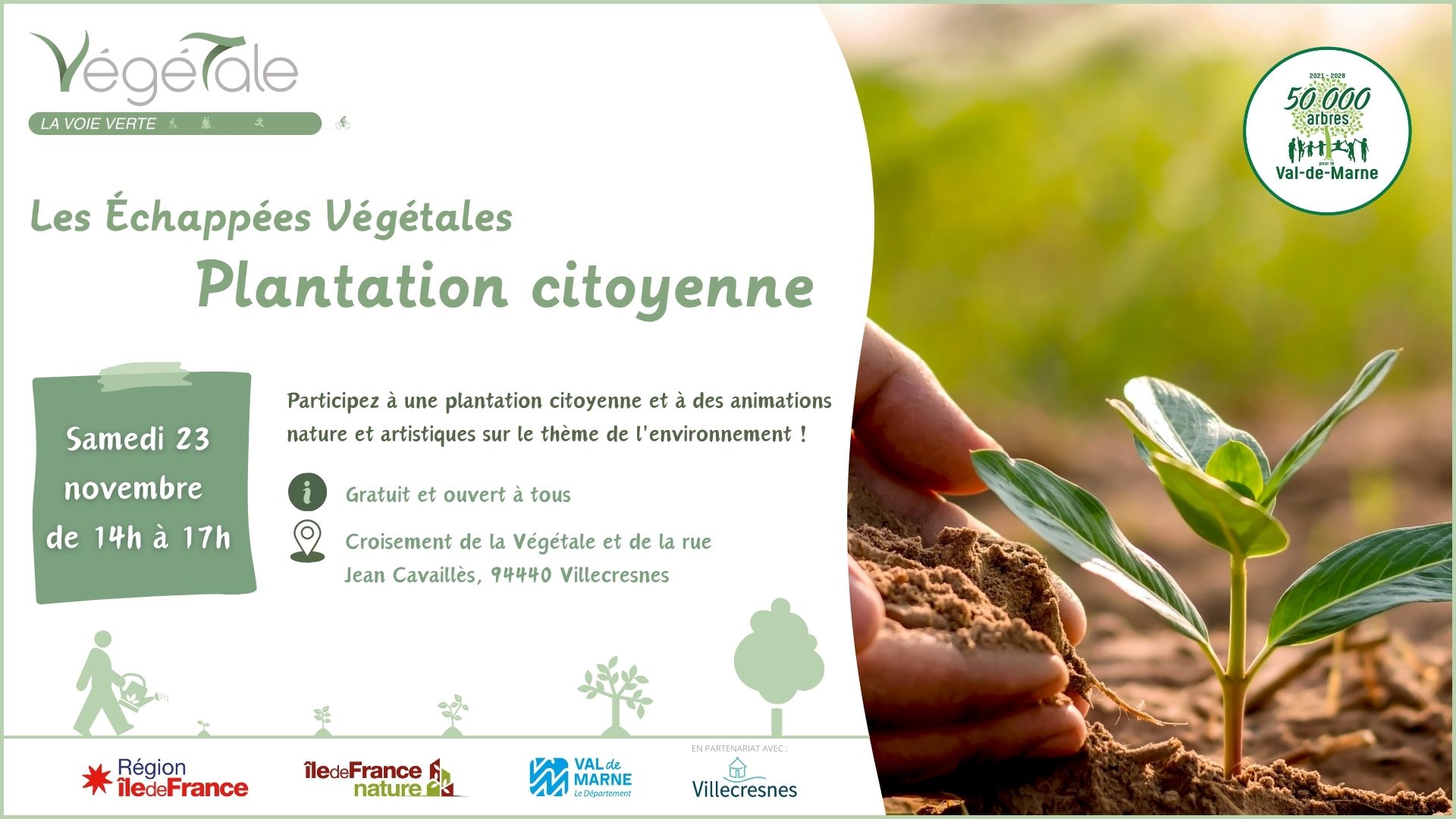 Plantation citoyenne sur la Végétale !